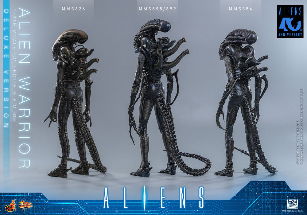 Preventa Figura Alien Warrior (Deluxe Version) - Aliens marca Hot Toys MMS899 escala 1/6