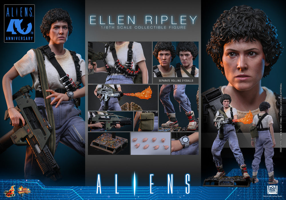 Preventa Figura Ellen Ripley - Aliens marca Hot Toys MMS894 escala 1/6