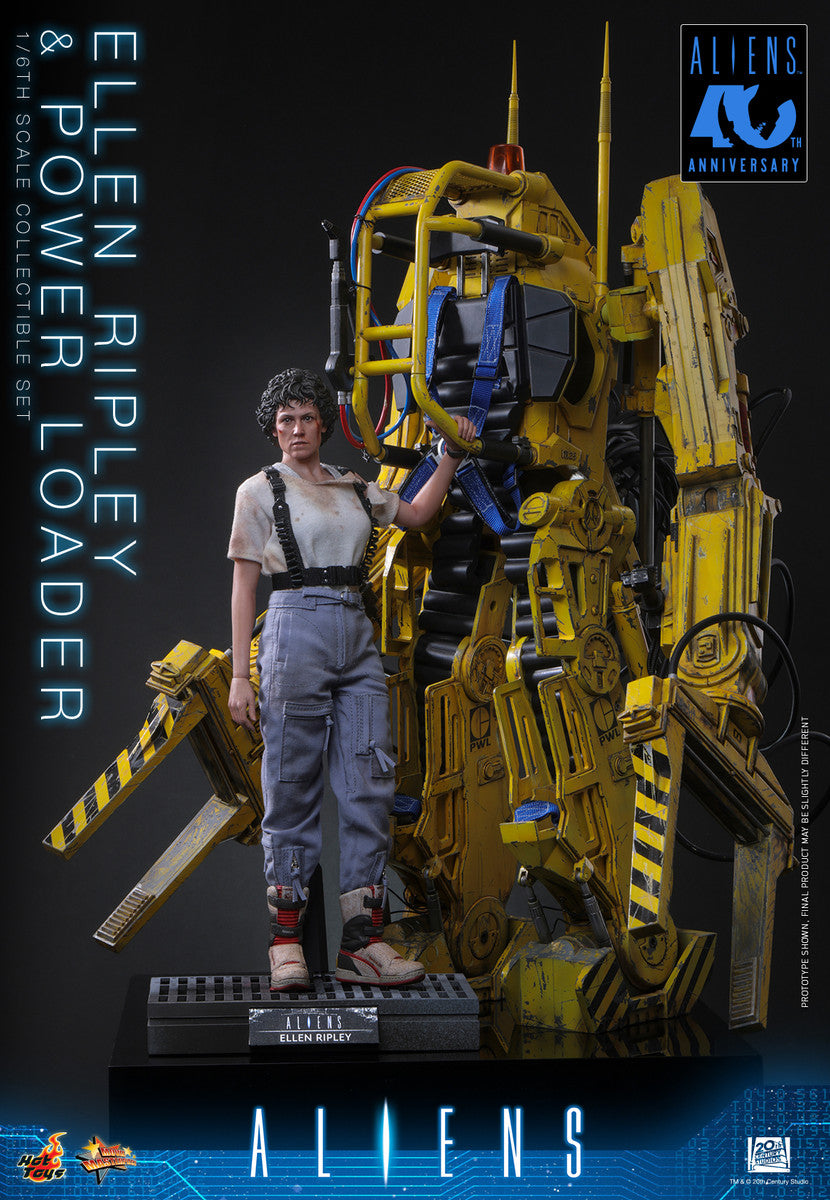 Preventa Figura Ellen Ripley y Power Loader - ALIENS marca Hot Toys MMS923 escala 1/6