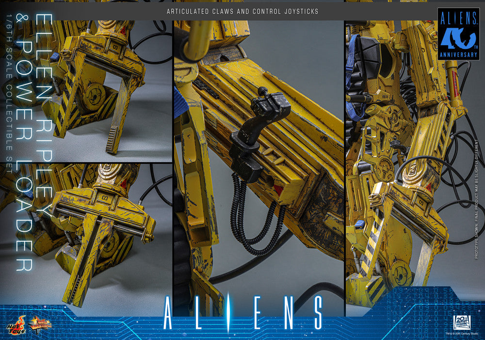 Preventa Figura Ellen Ripley y Power Loader - ALIENS marca Hot Toys MMS923 escala 1/6