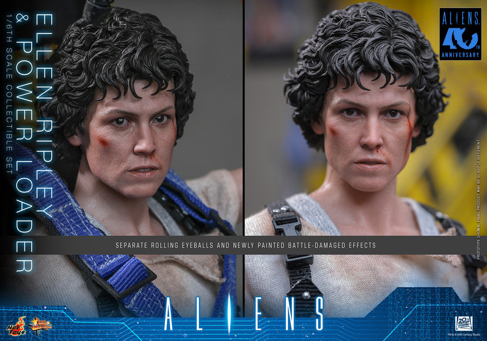 Preventa Figura Ellen Ripley y Power Loader - ALIENS marca Hot Toys MMS923 escala 1/6