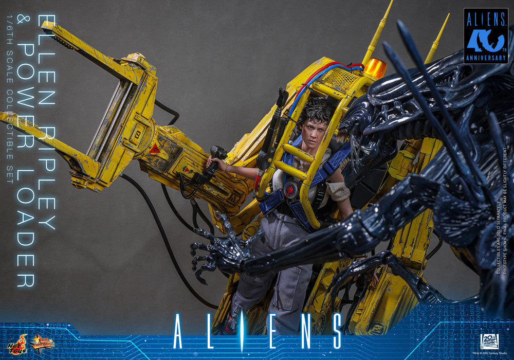 Preventa Figura Ellen Ripley y Power Loader - ALIENS marca Hot Toys MMS923 escala 1/6