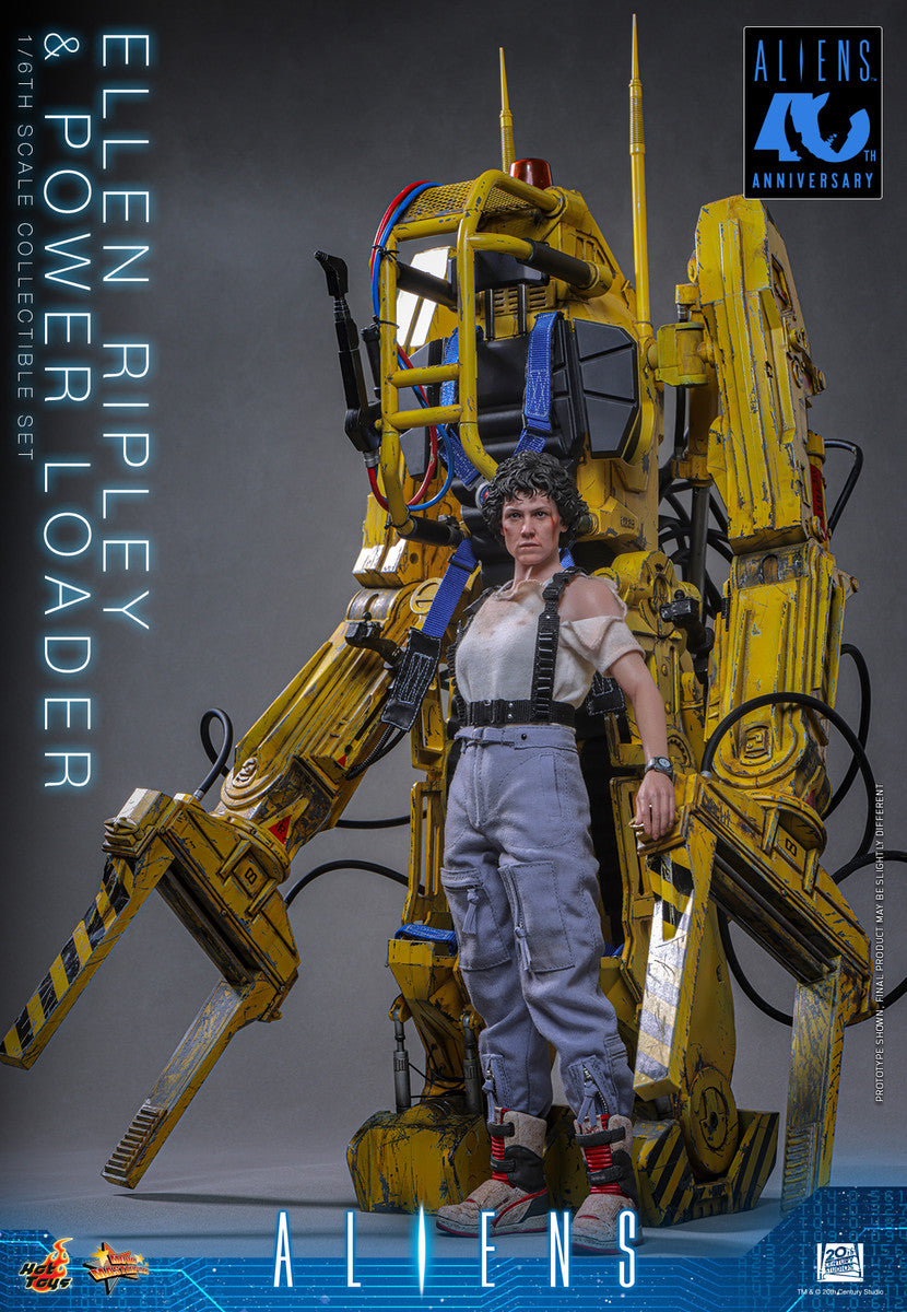 Preventa Figura Ellen Ripley y Power Loader - ALIENS marca Hot Toys MMS923 escala 1/6