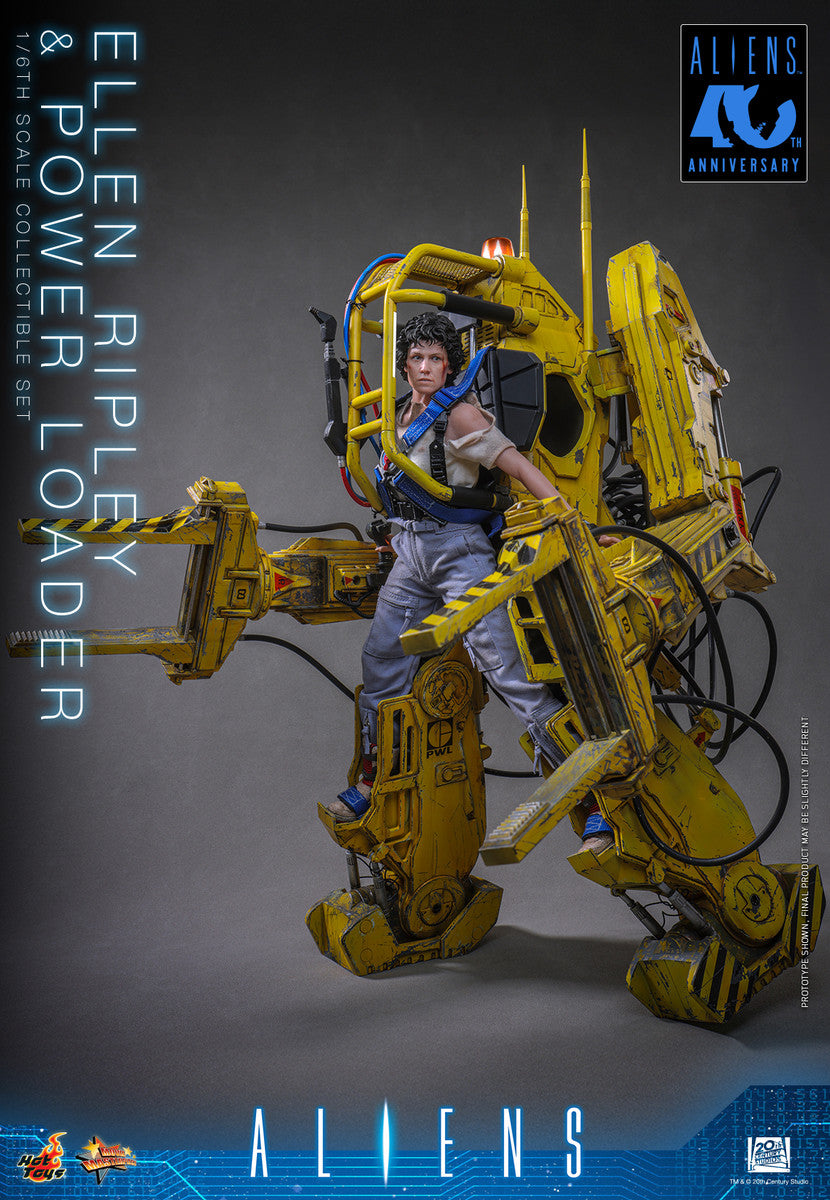 Preventa Figura Ellen Ripley y Power Loader - ALIENS marca Hot Toys MMS923 escala 1/6