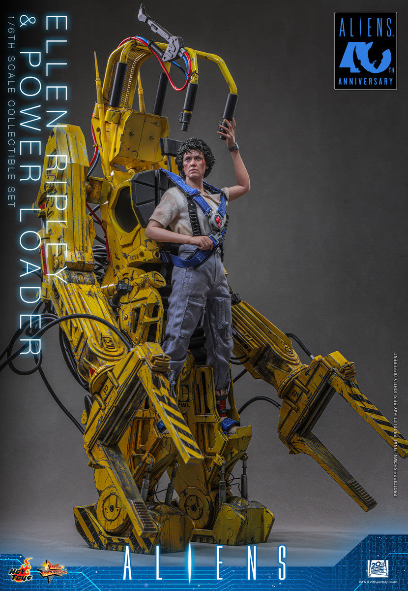 Preventa Figura Ellen Ripley y Power Loader - ALIENS marca Hot Toys MMS923 escala 1/6