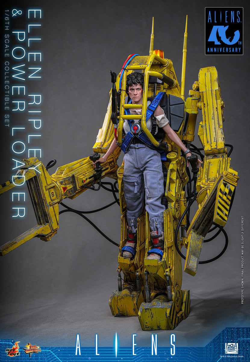 Preventa Figura Ellen Ripley y Power Loader - ALIENS marca Hot Toys MMS923 escala 1/6