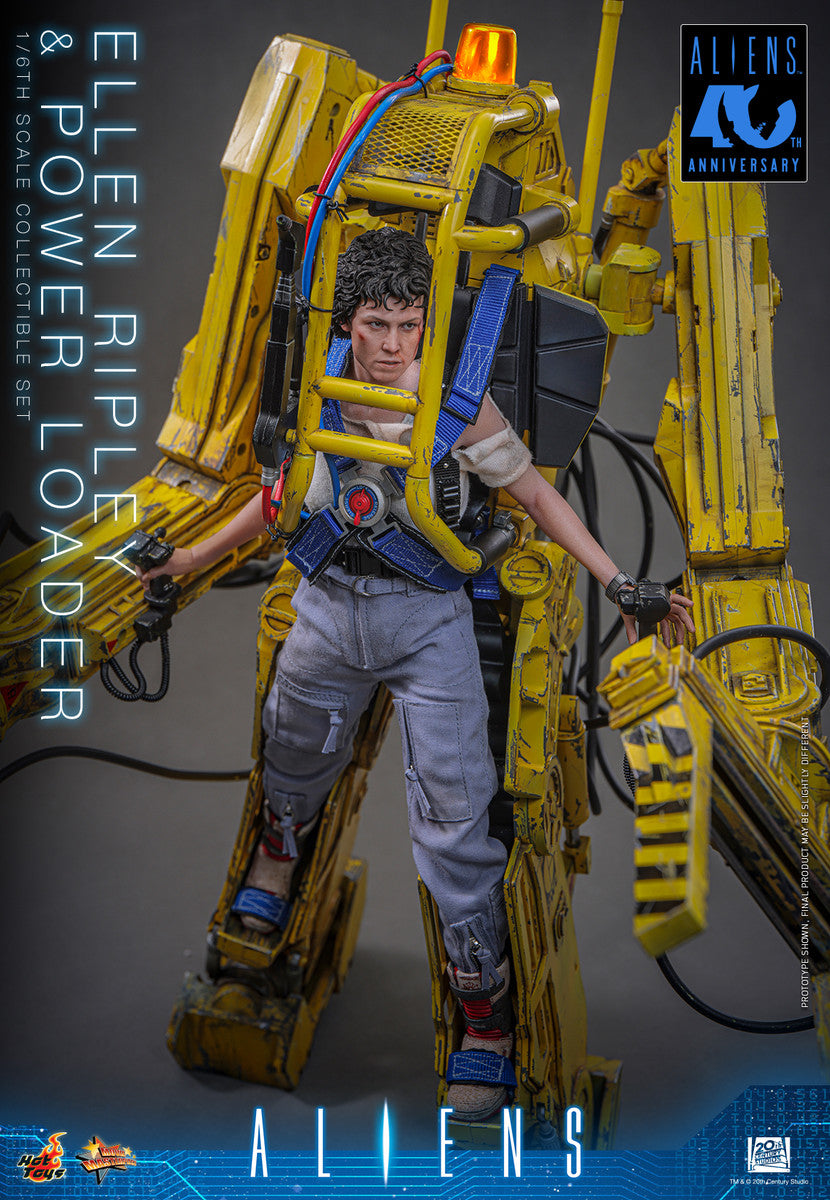 Preventa Figura Ellen Ripley y Power Loader - ALIENS marca Hot Toys MMS923 escala 1/6