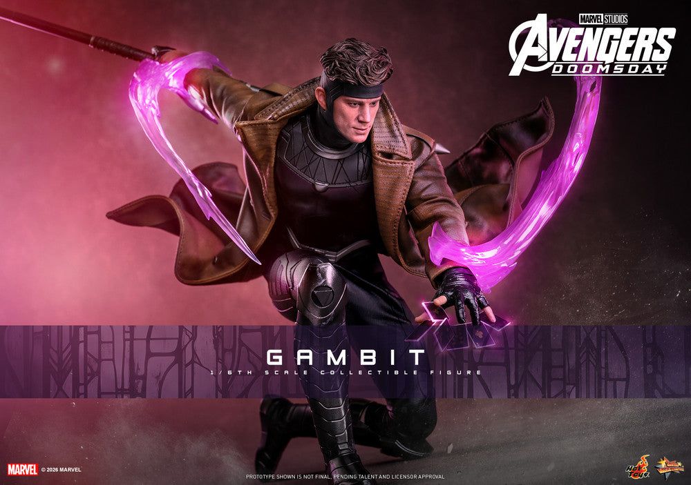 Preventa Figura GAMBIT - Avengers: Doomsday marca Hot Toys MM910 escala 1/6