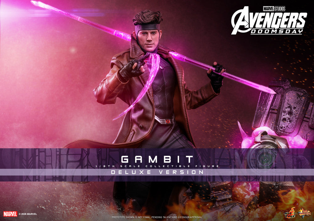 Preventa Figura GAMBIT (Deluxe Version) - Avengers: Doomsday marca Hot Toys MM911 escala 1/6