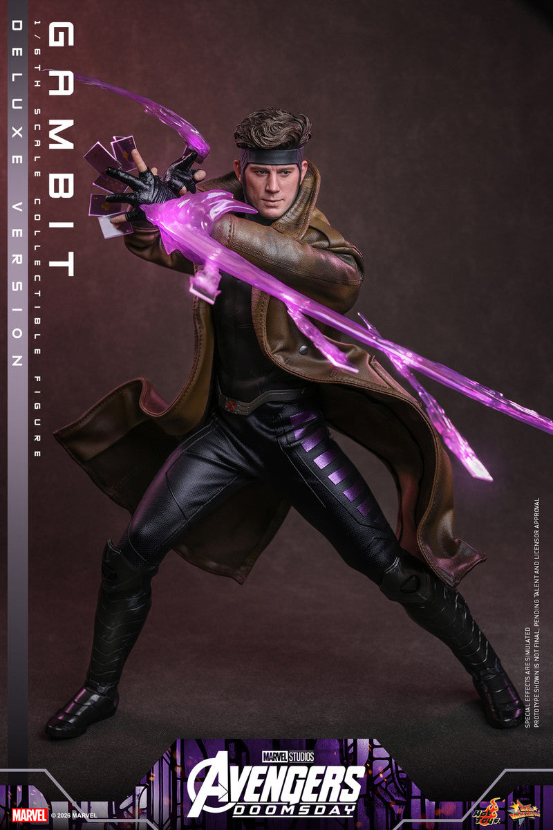 Preventa Figura GAMBIT (Deluxe Version) - Avengers: Doomsday marca Hot Toys MM911 escala 1/6