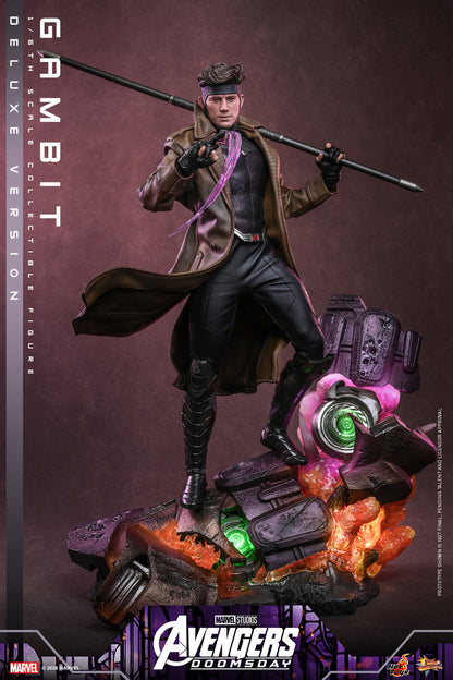 Preventa Figura GAMBIT (Deluxe Version) - Avengers: Doomsday marca Hot Toys MM911 escala 1/6