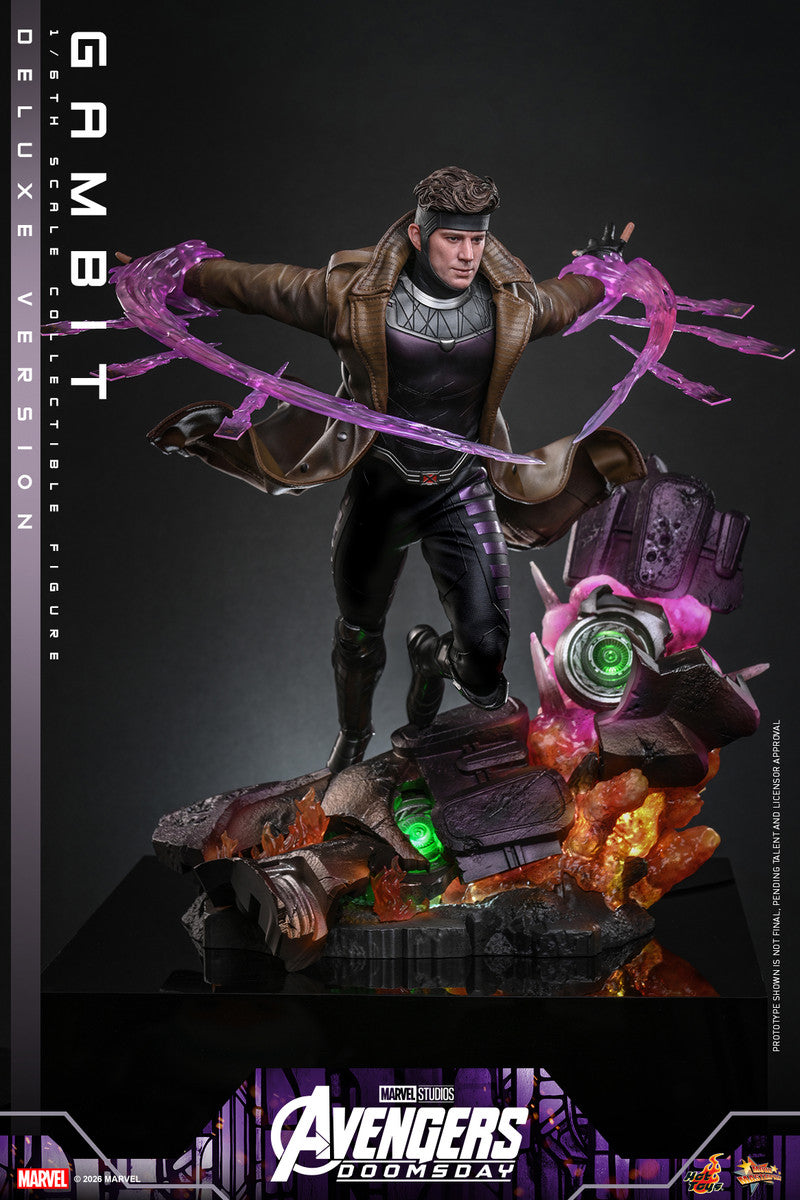 Preventa Figura GAMBIT (Deluxe Version) - Avengers: Doomsday marca Hot Toys MM911 escala 1/6