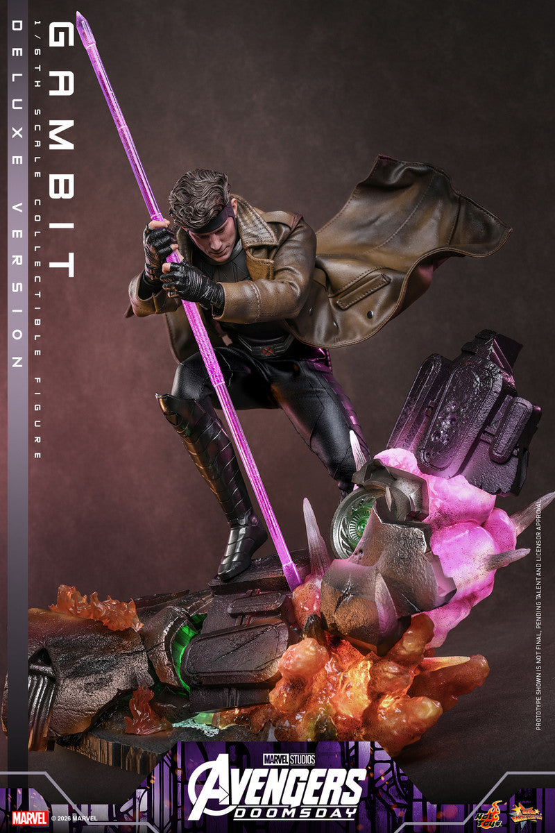 Preventa Figura GAMBIT (Deluxe Version) - Avengers: Doomsday marca Hot Toys MM911 escala 1/6