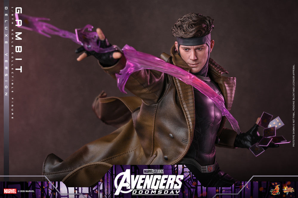 Preventa Figura GAMBIT (Deluxe Version) - Avengers: Doomsday marca Hot Toys MM911 escala 1/6