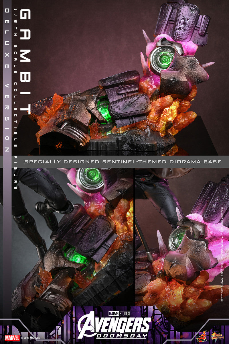 Preventa Figura GAMBIT (Deluxe Version) - Avengers: Doomsday marca Hot Toys MM911 escala 1/6