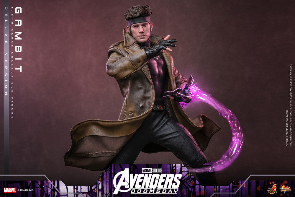 Preventa Figura GAMBIT (Deluxe Version) - Avengers: Doomsday marca Hot Toys MM911 escala 1/6