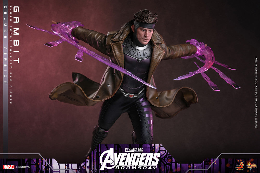 Preventa Figura GAMBIT (Deluxe Version) - Avengers: Doomsday marca Hot Toys MM911 escala 1/6