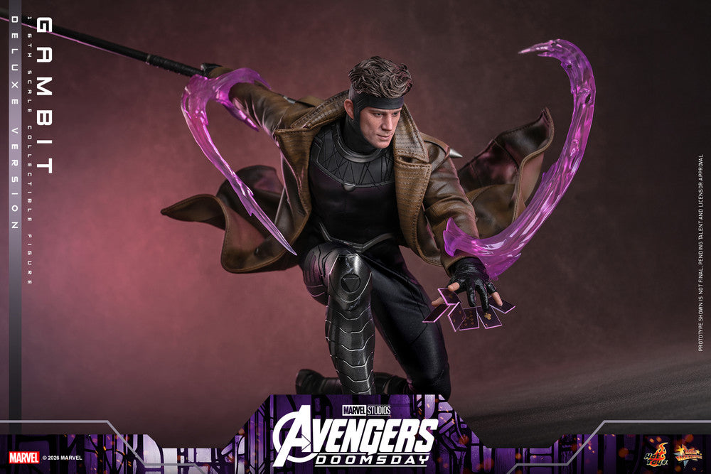 Preventa Figura GAMBIT (Deluxe Version) - Avengers: Doomsday marca Hot Toys MM911 escala 1/6