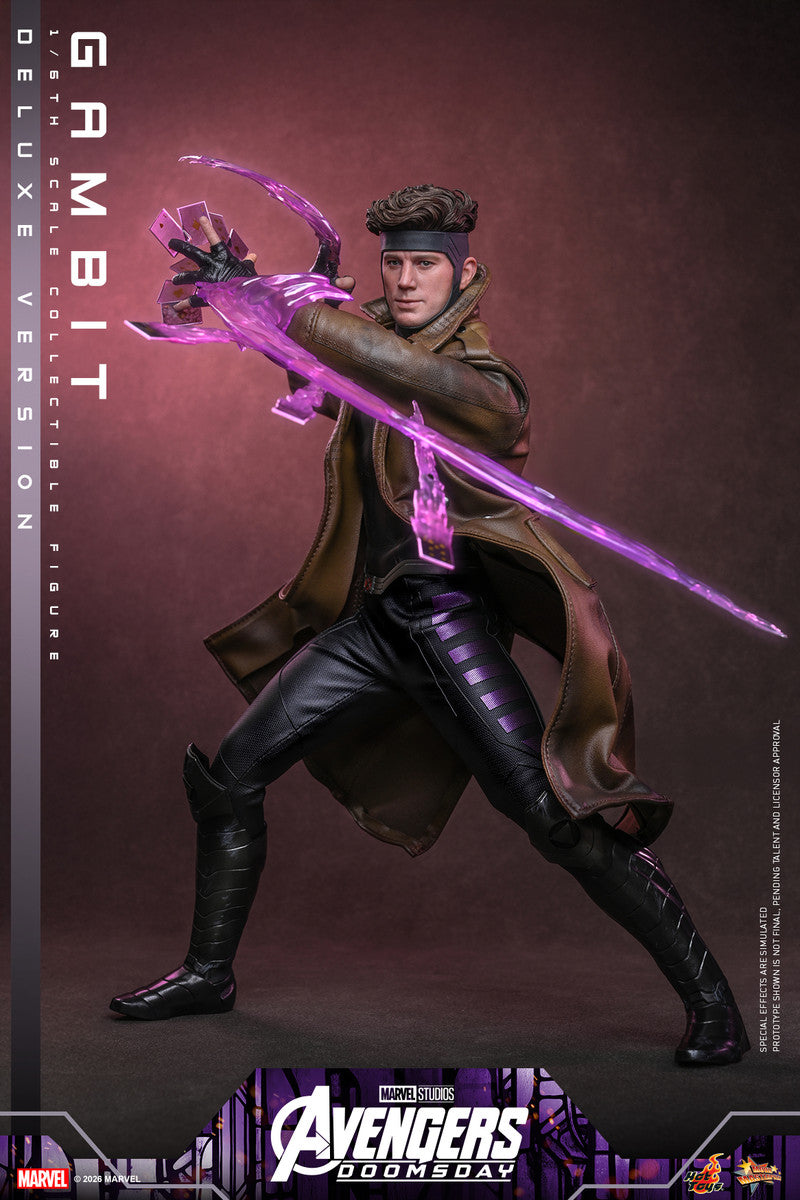 Preventa Figura GAMBIT (Deluxe Version) - Avengers: Doomsday marca Hot Toys MM911 escala 1/6