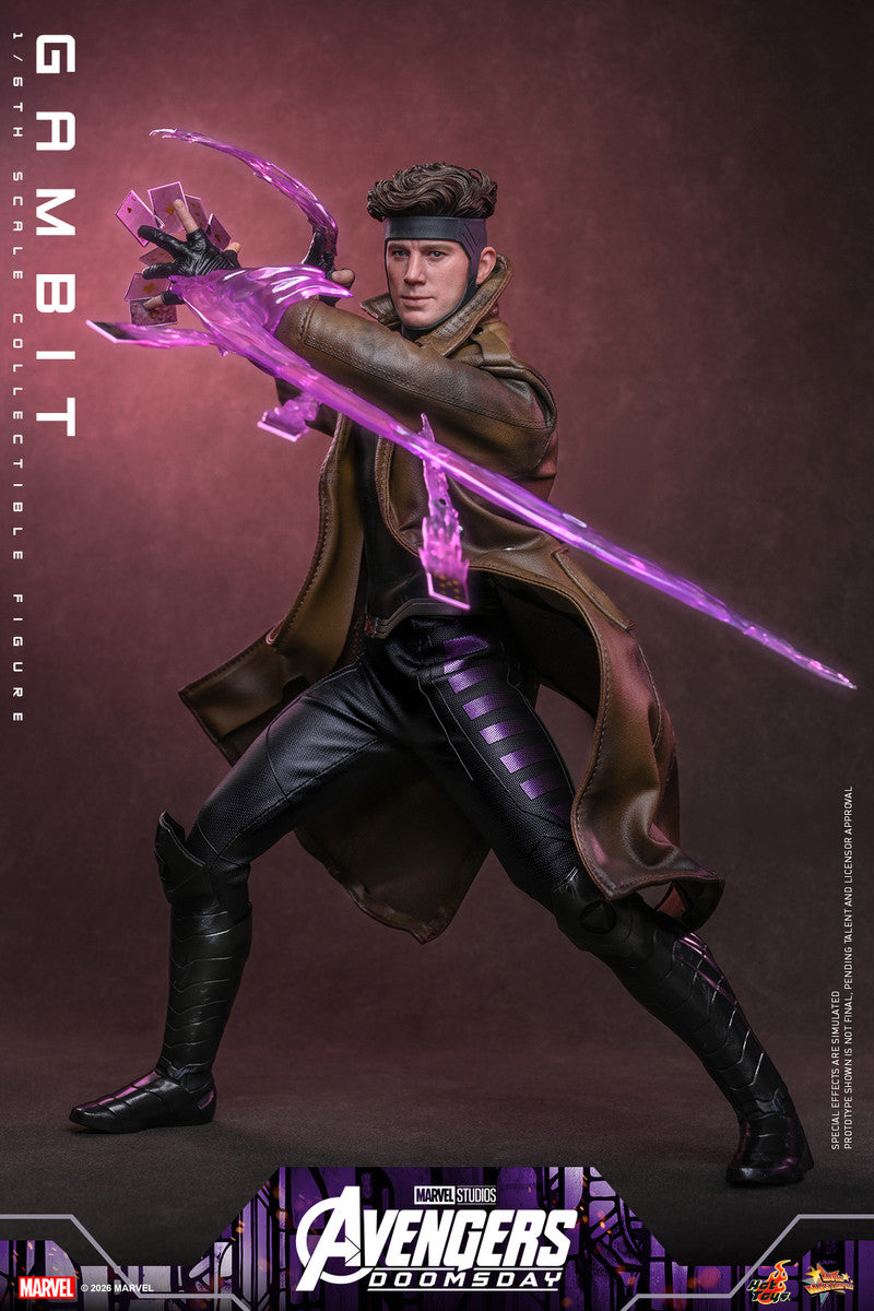 Preventa Figura GAMBIT - Avengers: Doomsday marca Hot Toys MM910 escala 1/6