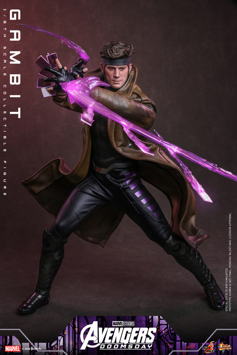 Preventa Figura GAMBIT - Avengers: Doomsday marca Hot Toys MM910 escala 1/6