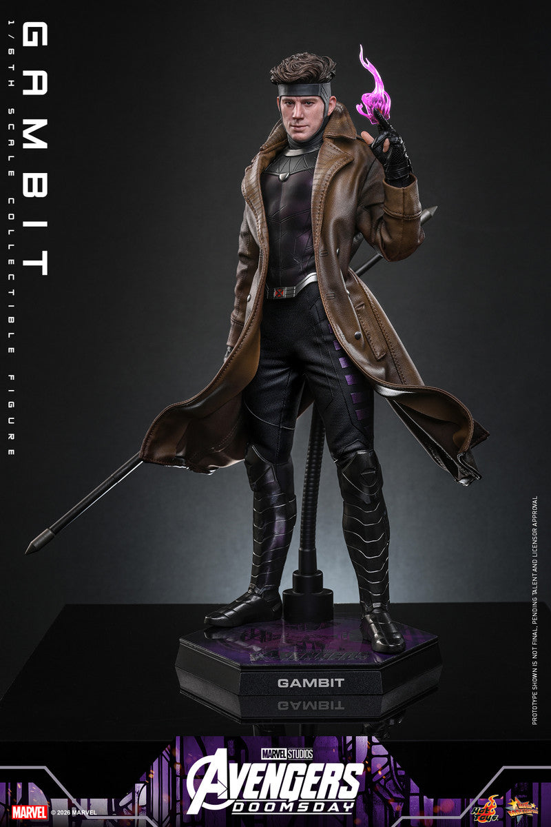 Preventa Figura GAMBIT - Avengers: Doomsday marca Hot Toys MM910 escala 1/6