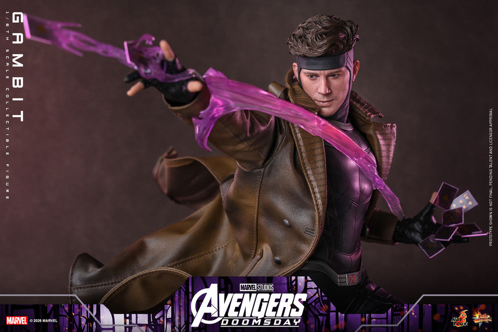 Preventa Figura GAMBIT - Avengers: Doomsday marca Hot Toys MM910 escala 1/6