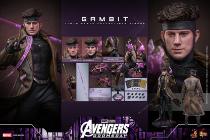 Preventa Figura GAMBIT - Avengers: Doomsday marca Hot Toys MM910 escala 1/6