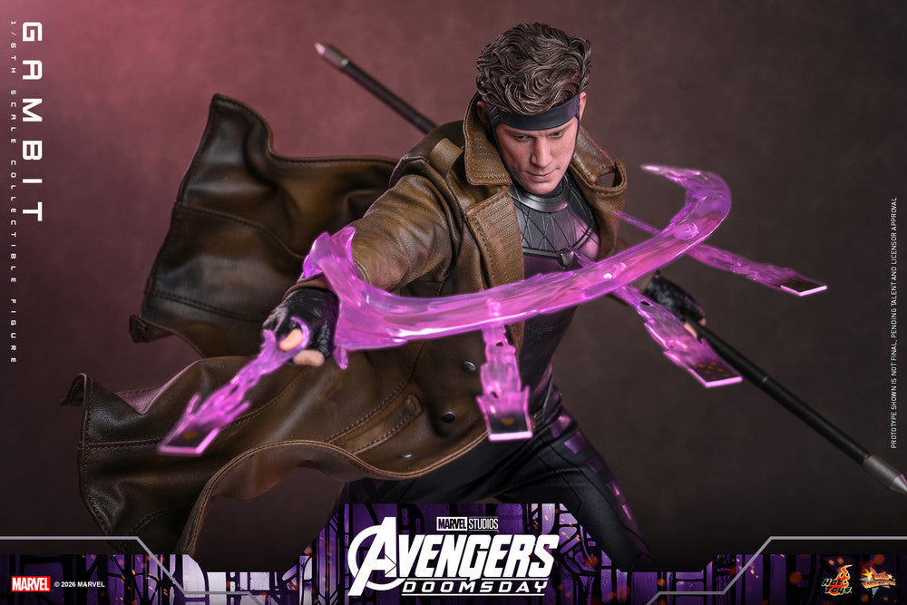 Preventa Figura GAMBIT - Avengers: Doomsday marca Hot Toys MM910 escala 1/6