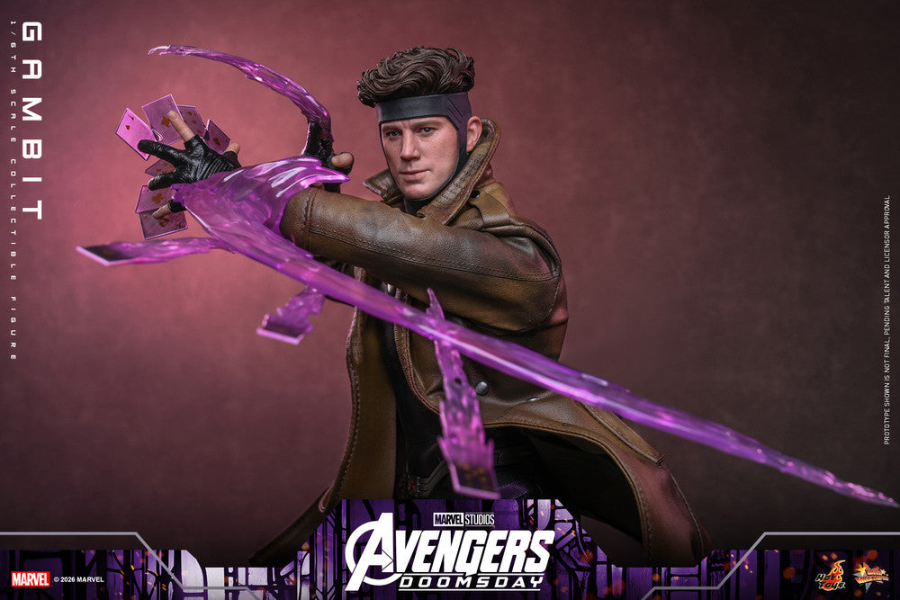 Preventa Figura GAMBIT - Avengers: Doomsday marca Hot Toys MM910 escala 1/6