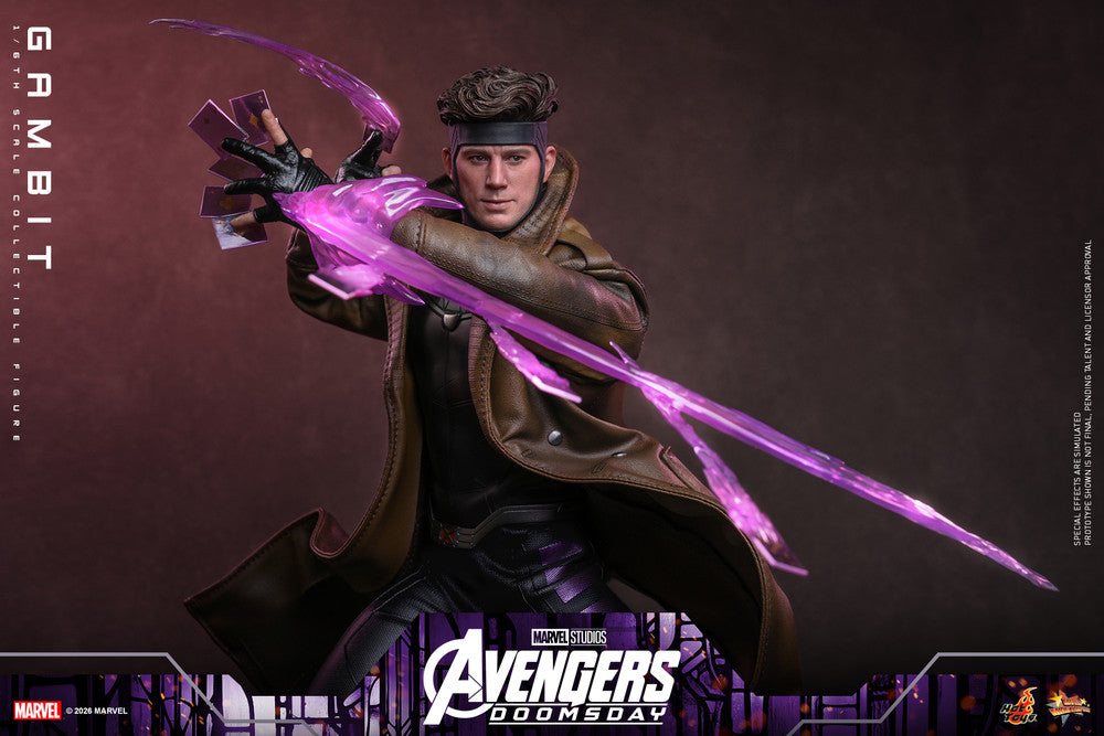 Preventa Figura GAMBIT - Avengers: Doomsday marca Hot Toys MM910 escala 1/6