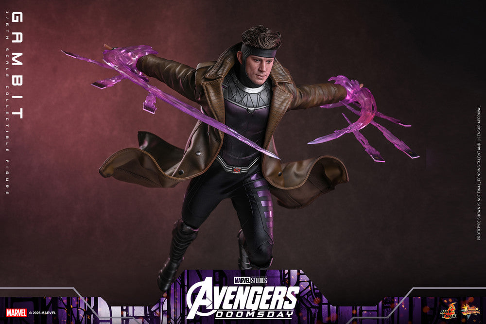Preventa Figura GAMBIT - Avengers: Doomsday marca Hot Toys MM910 escala 1/6