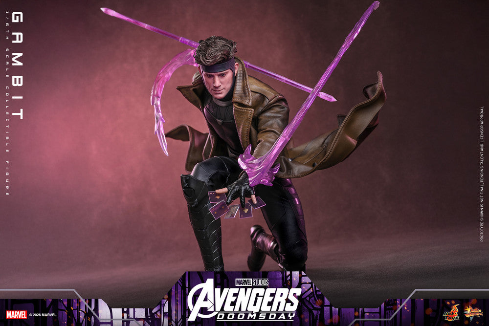 Preventa Figura GAMBIT - Avengers: Doomsday marca Hot Toys MM910 escala 1/6