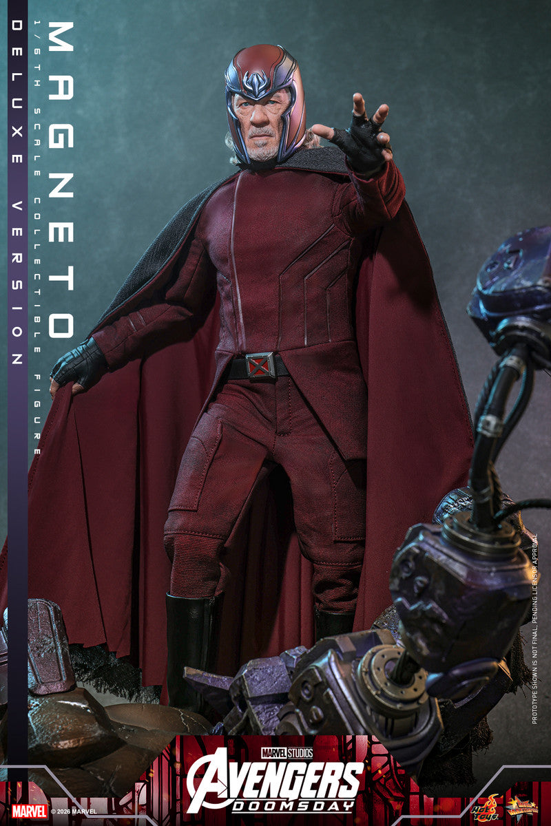 Preventa Figura MAGNETO (Deluxe Version) - Avengers: Doomsday marca Hot Toys MM913 escala 1/6