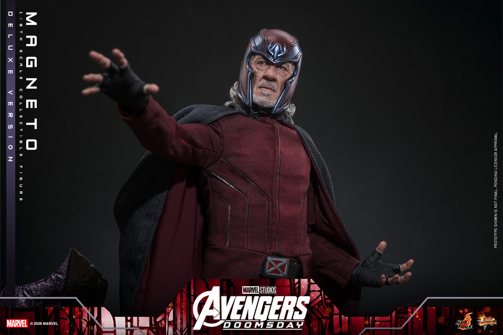 Preventa Figura MAGNETO (Deluxe Version) - Avengers: Doomsday marca Hot Toys MM913 escala 1/6