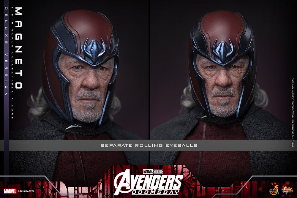 Preventa Figura MAGNETO (Deluxe Version) - Avengers: Doomsday marca Hot Toys MM913 escala 1/6