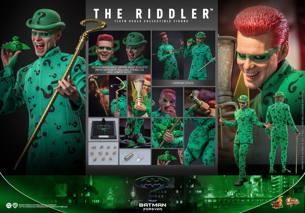 Preventa Figura The Riddler - Batman Forever marca Hot Toys MMS926 escala 1/6