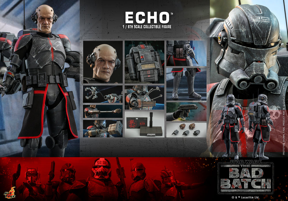 Pedido Figura Echo™ Star Wars: The Bad Batch™ marca Hot Toys TMS042 escala 1/6