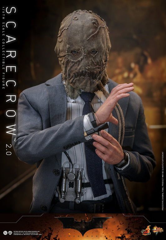 Preventa Figura Scarecrow (2.0) - Batman Begins marca Hot Toys MMS801 escala 1/6