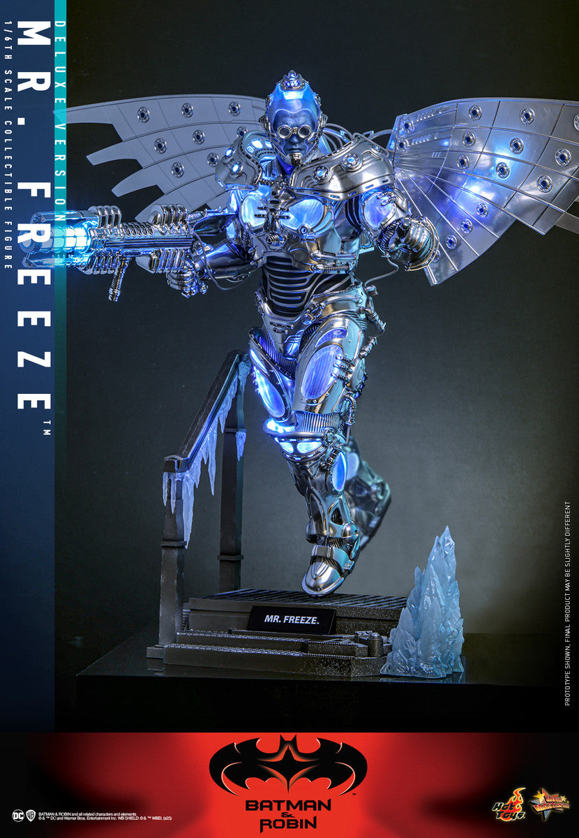 Pedido Figura Mr. Freeze (DELUXE version) - Batman & Robin marca Hot Toys MMS800 escala 1/6