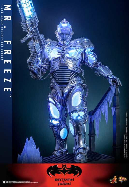 Preventa Figura Mr. Freeze - Batman & Robin marca Hot Toys MMS799 escala 1/6