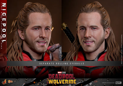 Preventa Figura Nicepool - Deadpool & Wolverine marca Hot Toys MMS788 escala 1/6