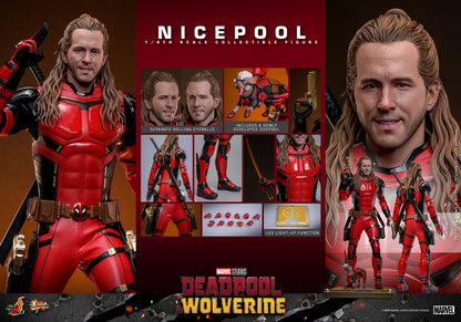 Preventa Figura Nicepool - Deadpool & Wolverine marca Hot Toys MMS788 escala 1/6