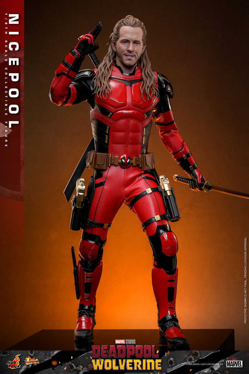 Preventa Figura Nicepool - Deadpool & Wolverine marca Hot Toys MMS788 escala 1/6