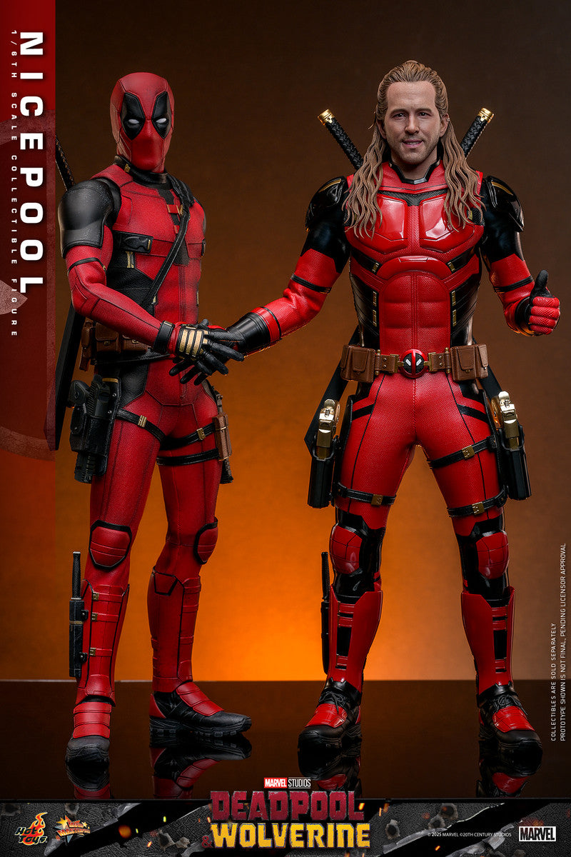 Preventa Figura Nicepool - Deadpool & Wolverine marca Hot Toys MMS788 escala 1/6