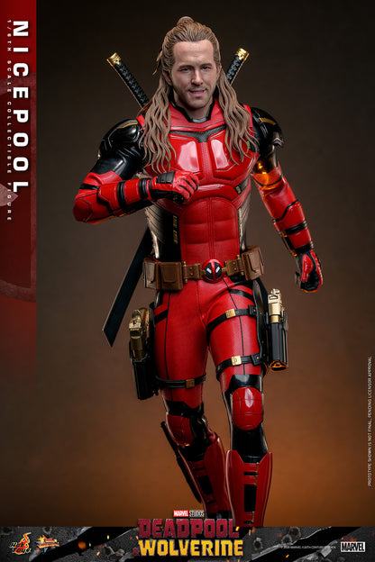 Preventa Figura Nicepool - Deadpool & Wolverine marca Hot Toys MMS788 escala 1/6