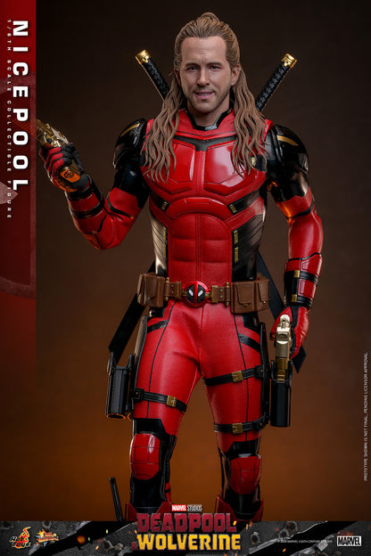 Preventa Figura Nicepool - Deadpool & Wolverine marca Hot Toys MMS788 escala 1/6