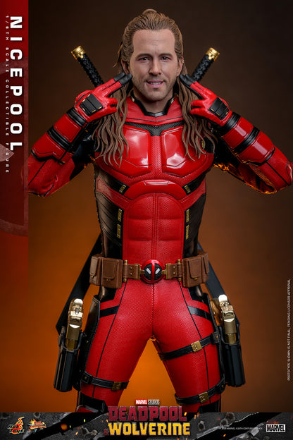 Preventa Figura Nicepool - Deadpool & Wolverine marca Hot Toys MMS788 escala 1/6