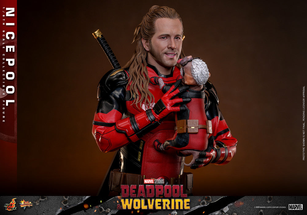 Preventa Figura Nicepool - Deadpool & Wolverine marca Hot Toys MMS788 escala 1/6