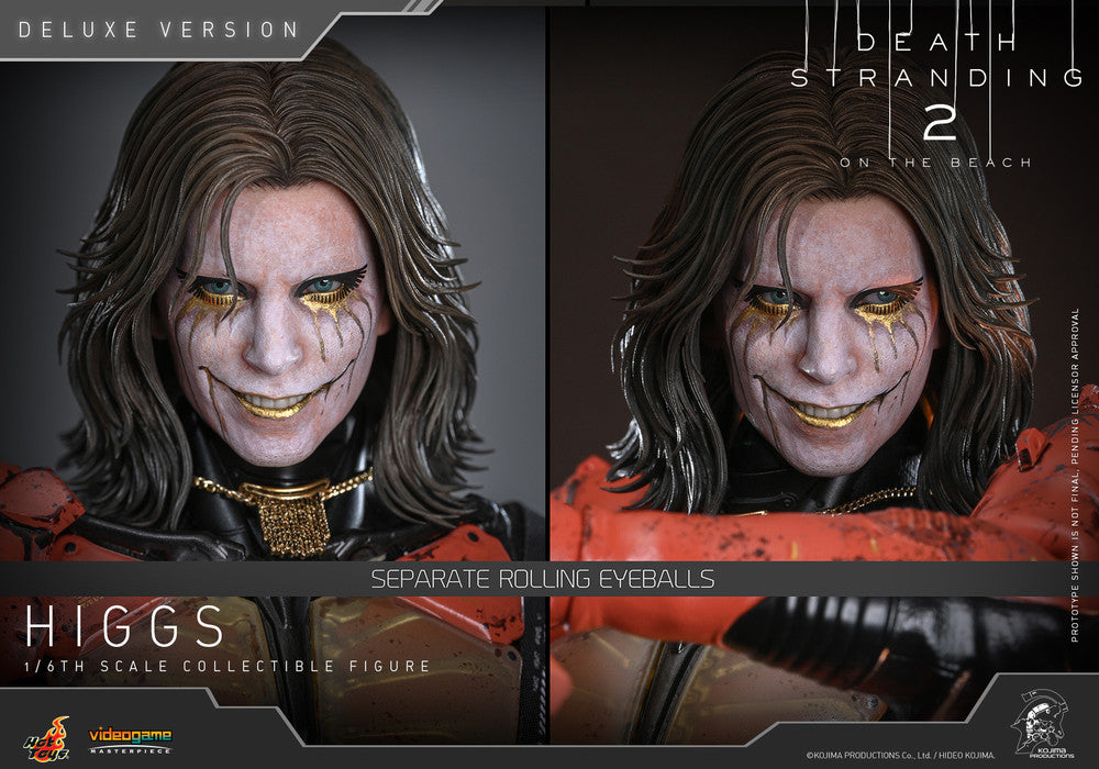 Preventa Figura HIGGS (Deluxe Version) - Death Stranding 2: On the Beach marca Hot Toys VGM80 escala 1/6